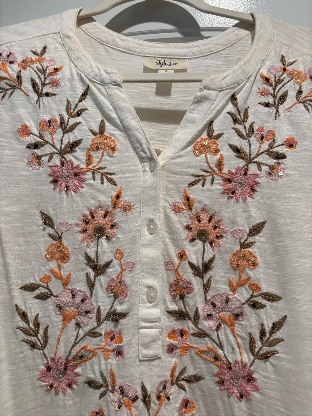 Style and Co Blouse